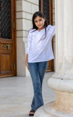 Ie fete - model brodat Cătălina - imagine 2
