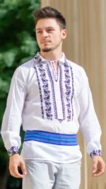 Brâu Cristian albastru