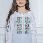 Ie pentru fete cu motive tradiționale Antonia