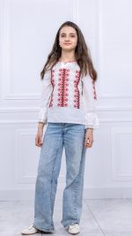 Ie fete Maria roșu - imagine 2