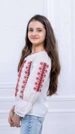 Ie fete Maria roșu - imagine 3