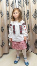 Ie pentru fete cu motive tradiționale Mihaela - imagine 2