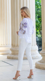 Ia Cristina broderie maro - imagine 4