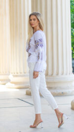 Ia Cristina broderie maro - imagine 3