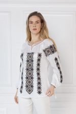 Ia Milena broderie maro