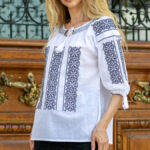 Ia Petra broderie neagră