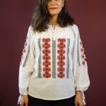 Ia Antonia broderie roșie