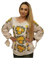 Ia Beatrice broderie galbenă