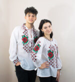 Set cuplu Cosmin și Cosmina roșu - imagine 2