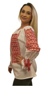 Ia Doina broderie roșie - imagine 2