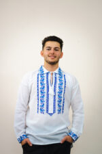 Ia Dorin broderie albastră