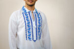 Ia Dorin broderie albastră - imagine 4