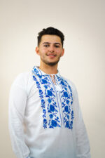 Ia Emanuel broderie albastră
