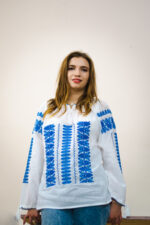 Ia Lia broderie albastră - imagine 3