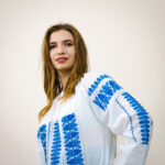 Ia Lia broderie albastră