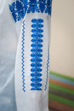 Ia Lia broderie albastră - imagine 4