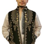 Vesta de bărbați cu motive tradiționale  Liviu