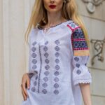 Ia Gisselle broderie neagră