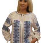 Ia Maria broderie albastră