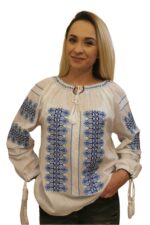 Ia Maria broderie albastră