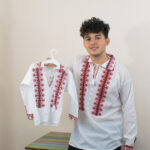 Set tată-fiu Marian roșu