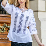 Ia Natașa broderie neagră