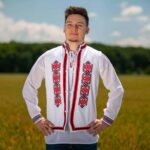 Vestă de bărbați cu motive tradiționale Radu