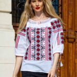 Ia Teresa broderie roșie