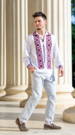 Ia Octavian broderie roșie - imagine 2