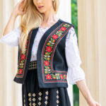 Vestă cu motive tradiționale Celine