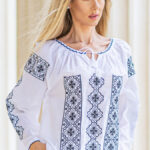 Ia Ruxandra broderie neagră