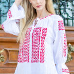 Ia Ileana broderie roșie