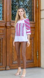 Ia Ada broderie roșie - imagine 3