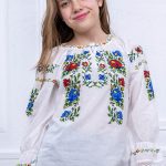 Ie pentru fete cu motive tradiționale Eugenia