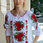 Ia Beatrice broderie roșie