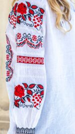 Ia Raluca broderie roșie - imagine 5