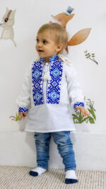 Ia Adam broderie albastră - imagine 5