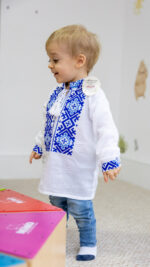 Ia Adam broderie albastră - imagine 4