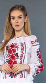 Ia Iza broderie roșie - imagine 2