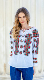 Ia Oxana broderie roșie