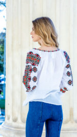 Ia Oxana broderie roșie - imagine 4