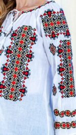 Ia Oxana broderie roșie - imagine 3