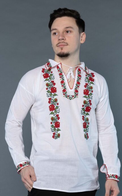 Ie de bărbat Paulo cu motive tradiționale