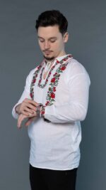 Ie de bărbat Paulo cu motive tradiționale - imagine 2