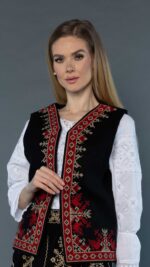 Vesta de femei cu motive tradiționale Chloe