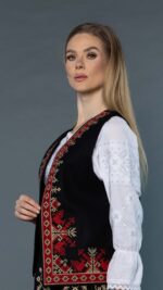 Vesta de femei cu motive tradiționale Chloe - imagine 2