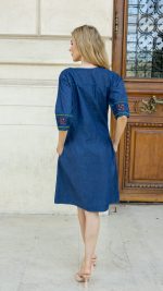 Rochie denim Alexandrina - imagine 6
