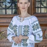 Ia Adela verde cu bej