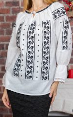 Ia Aria broderie neagră - imagine 2