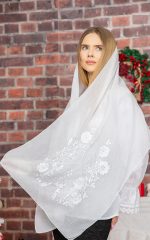 Maramă Cleopatra albă - imagine 2